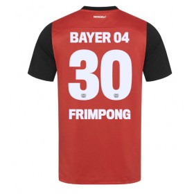 Bayer Leverkusen Jeremie Frimpong #30 Hjemme skjorte 2024-25 Kortermet